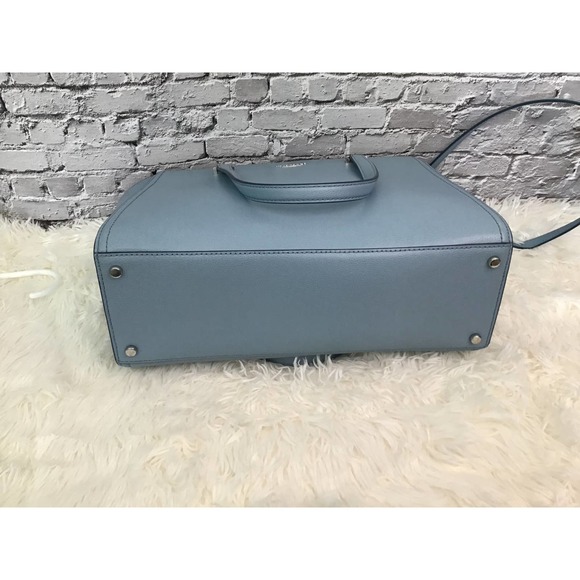 Kate Spade Sky Blue Patterson Drive Geraldine Pebbled Leather Purse - Picture 3 of 7